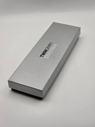 Caneta 2 em 1 Diplomat Twin Graph (M) Black