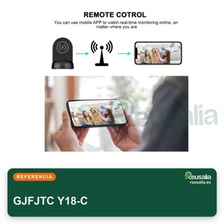 Cámara mini WiFi carga inalámbrica HD