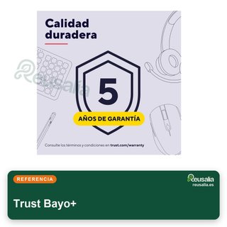 Trust Bayo+ ratón ergonómico inalámbrico