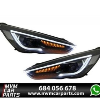Faros delanteros LED para Ford Focus MK3 look Xéno