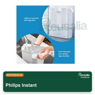 Philips Instant jarra filtrante agua limpia