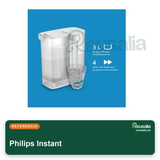 Philips Instant jarra filtrante agua limpia
