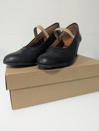 Zapatos de baile flamenco negros semi profesional