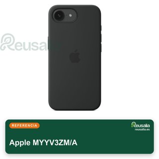 Apple funda silicona protección gris piedra