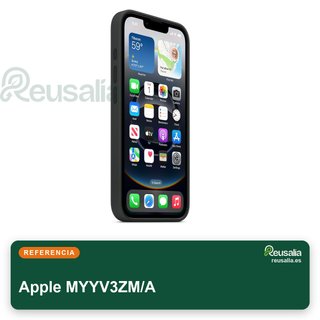 Apple funda silicona protección gris piedra