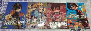 Manga Hanako kun vol 0, 15,16,17
