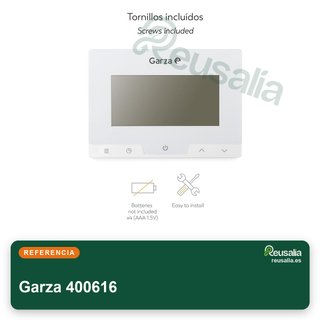Garza termostato digital programable pared