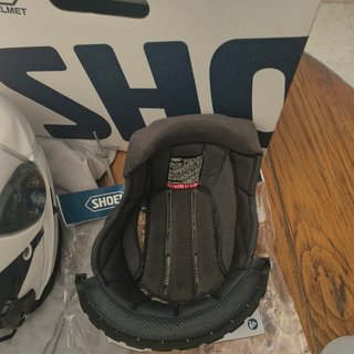 Shoei Neotec 3 blanco talla M + acolchado M5