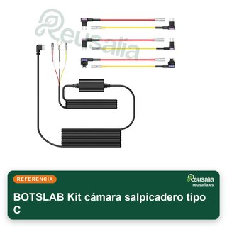 BOTSLAB Kit cámara salpicadero tipo C