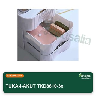 TUKA-i-AKUT TKD8610-3x caja apilable organizador