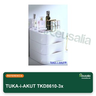 TUKA-i-AKUT TKD8610-3x caja apilable organizador