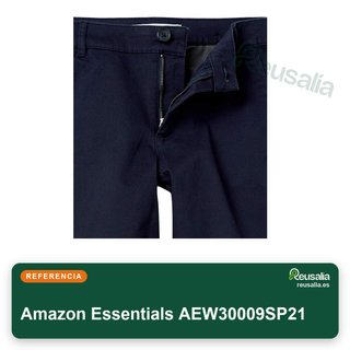 Amazon Essentials pantalón chino mujer sarga talla 38