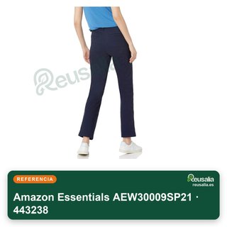 Amazon Essentials pantalón chino mujer sarga talla 36