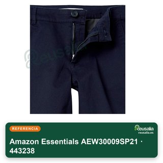 Amazon Essentials pantalón chino mujer sarga talla 36