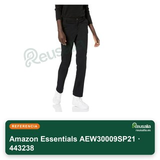 Amazon Essentials pantalón chino mujer sarga talla 36
