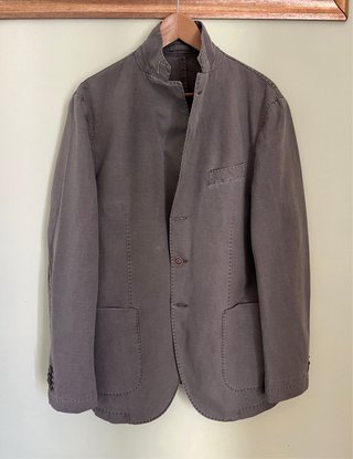 Boggi Milano Blazer Cotone-Lino Tg 54