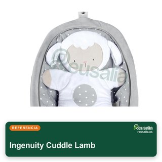 Ingenuity Cuddle Lamb hamaca mecedora bebé