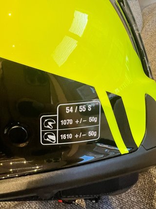 Casco BMW Motorrad System 7 Amarillo
