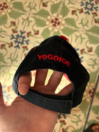 Gorra Toddy Negra y Rojae