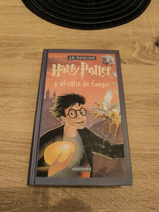 Harry Potter y el cáliz de fuego tapa dura