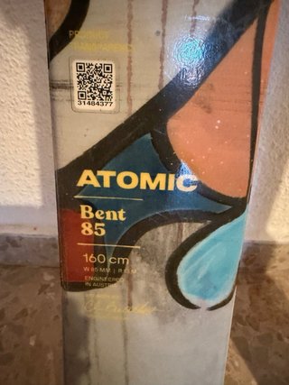 Sci Atomic Bent 85 - 160cm
