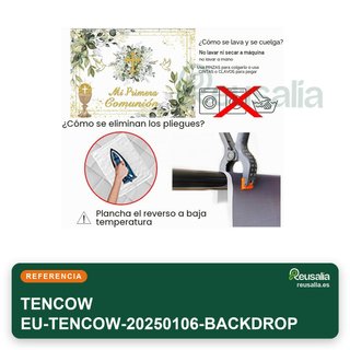 Telón de fondo dorado para bautizo y comunión