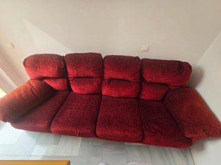 Sofá Vintage  Burdeos