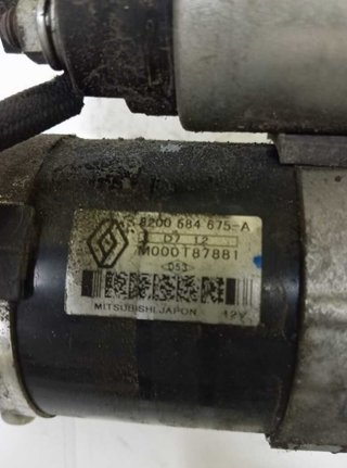 Renault 11869 m000t87881 motor arranque megane ii