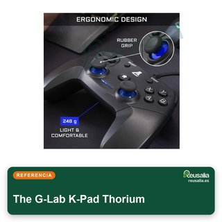 The G-Lab K-Pad Thorium mando gaming pc ps3