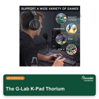 The G-Lab K-Pad Thorium mando gaming pc ps3