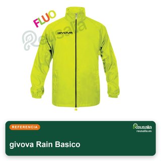 givova Rain Basico chaqueta lluvia nylon talla L