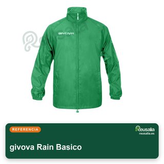 givova Rain Basico chaqueta lluvia nylon talla L