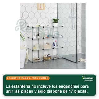 - SONGMICS LPC115S estantería modular plástico 9
