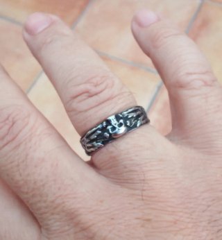 Anillo Honor Calavera