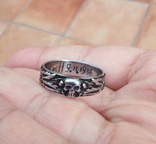 Anillo Honor Calavera