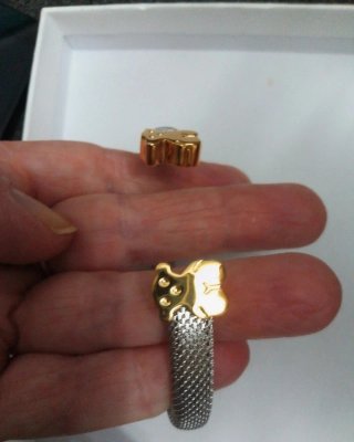 Pulsera Tous Oro y Acero