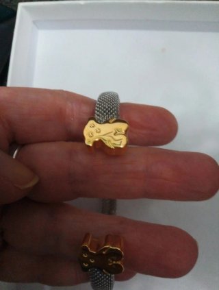 Pulsera Tous Oro y Acero