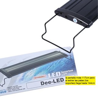 pantalla LED acuario 120 140 cm pecera luz