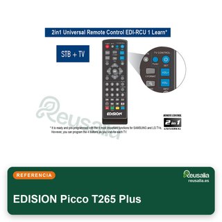 EDISION Picco T265 Plus receptor DVB-C USB