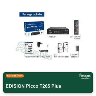 EDISION Picco T265 Plus receptor DVB-C USB