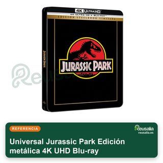 Jurassic Park Edizione metallica 4K UHD Blu-ray