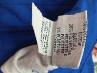 Pantalones Moda wagra azules talla 44.