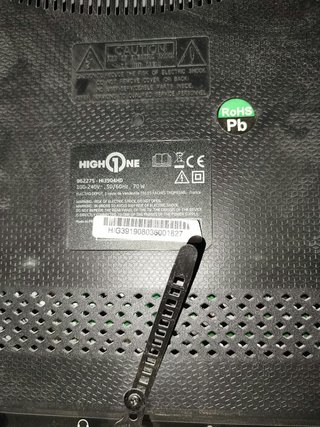 Televisor High One 39 pulgadas HD sin mando