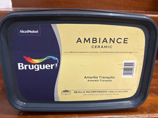 Pintura Bruguer Ambiance Ceramic Amarillo Tranquil