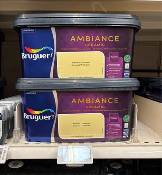 Pintura Bruguer Ambiance Ceramic Amarillo Tranquil