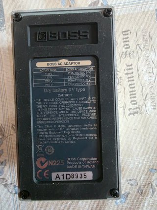 Boss TU-3 Afinador Cromático Pedal Nuevo