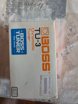 Boss TU-3 Afinador Cromático Pedal Nuevo