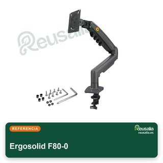 Ergosolid brazo soporte monitor 17-30" VESA 75-100