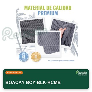 BOACAY manta viaje plegable micro peluche