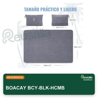 BOACAY manta viaje plegable micro peluche